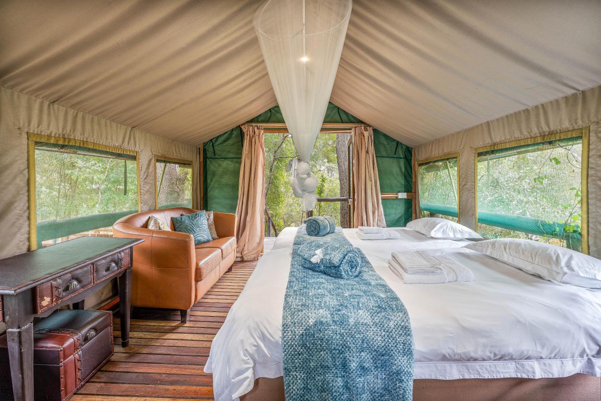 Ndzhaka Tented Camp Manyeleti Game Reserve Bagian luar foto